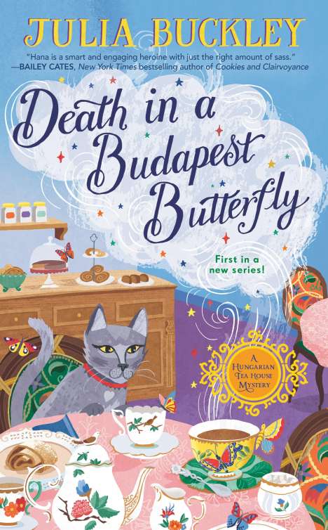 Julia Buckley: Death in a Budapest Butterfly, Buch