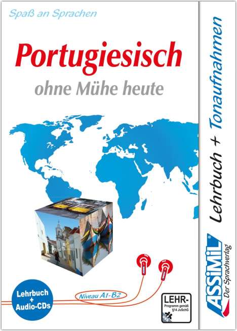 ASSiMiL Portugiesisch ohne Mühe heute - Audio-Sprachkurs - Niveau A1-B2, Buch