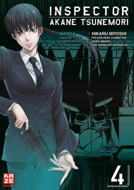 Hikaru Miyoshi: Inspector Akane Tsunemori (Psycho-Pass) 04, Buch