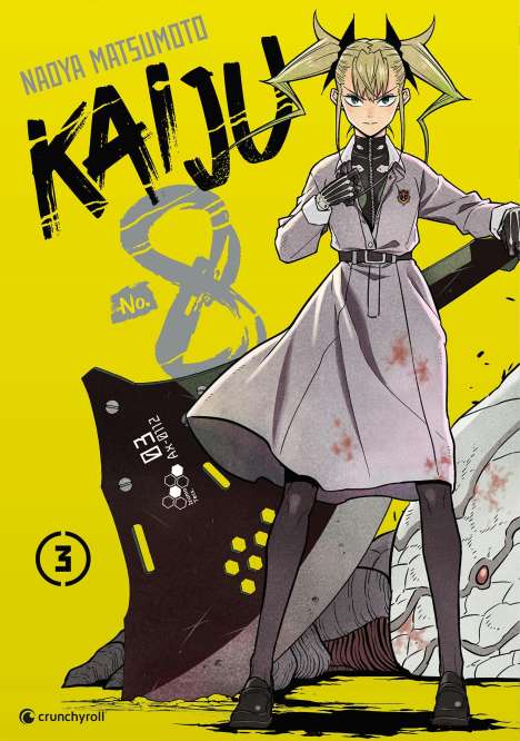 Naoya Matsumoto: Kaiju No.8 - Band 3, Buch