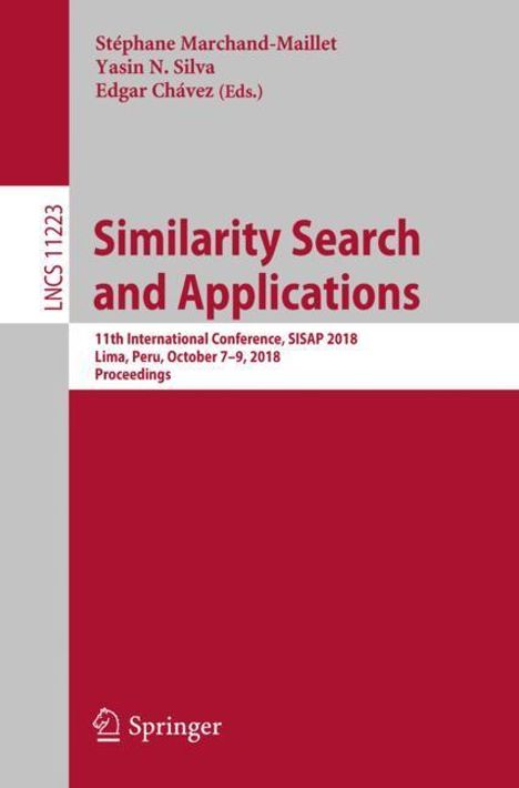 Similarity Search and Applications, Buch