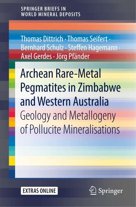 Thomas Dittrich: Archean Rare-Metal Pegmatites in Zimbabwe and Western Australia, Buch