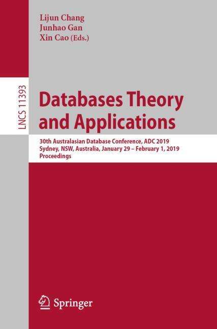 Databases Theory and Applications, Buch