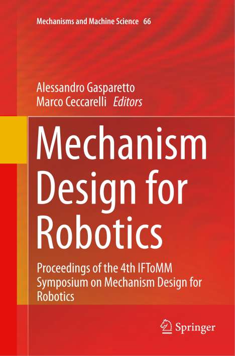 Mechanism Design for Robotics, Buch