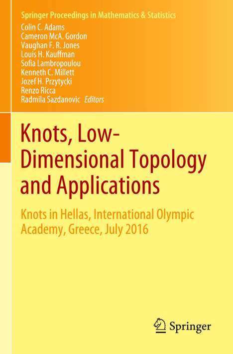 Knots, Low-Dimensional Topology and Applications, Buch