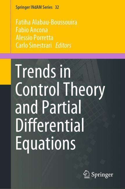 Trends in Control Theory and Partial Differential Equations, Buch