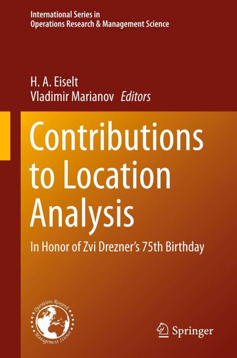 Contributions to Location Analysis, Buch