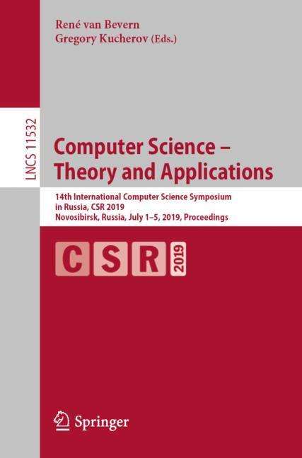 Computer Science ¿ Theory and Applications, Buch