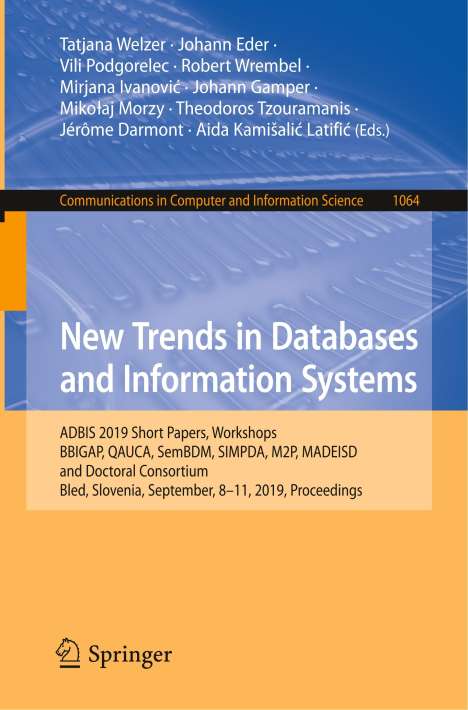 New Trends in Databases and Information Systems, Buch