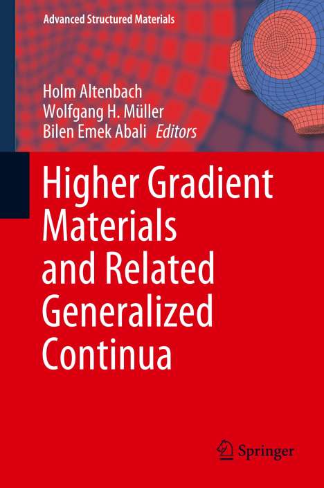 Higher Gradient Materials and Related Generalized Continua, Buch