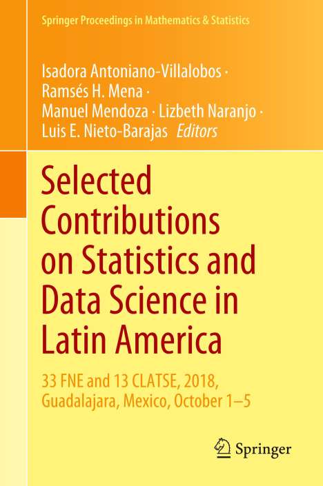 Selected Contributions on Statistics and Data Science in Latin America, Buch