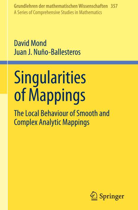 Juan J. Nuño-Ballesteros: Singularities of Mappings, Buch