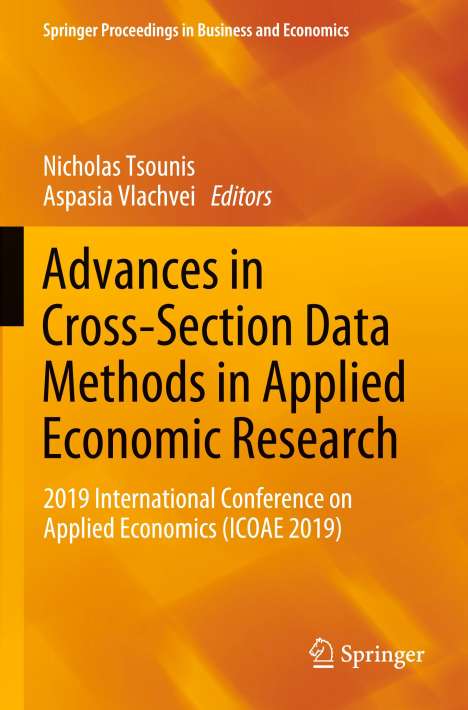 Advances in Cross-Section Data Methods in Applied Economic Research, Buch