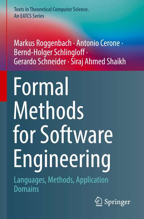 Markus Roggenbach: Formal Methods for Software Engineering, Buch