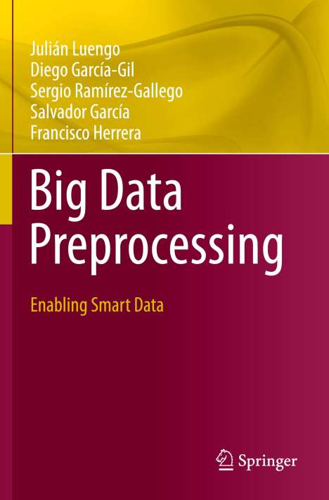 Julián Luengo: Big Data Preprocessing, Buch