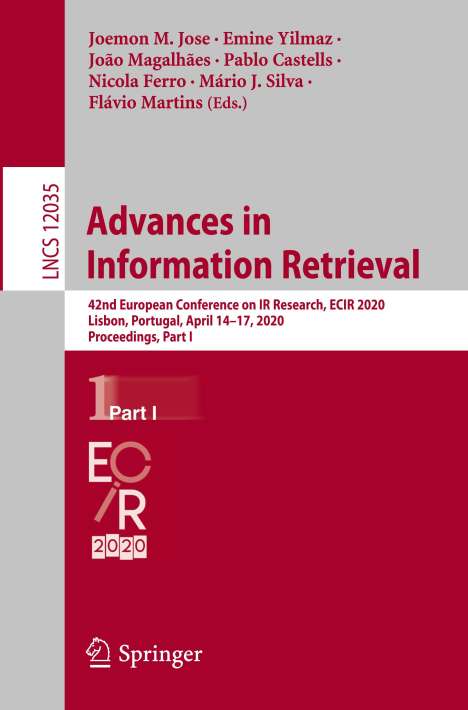 Advances in Information Retrieval, Buch