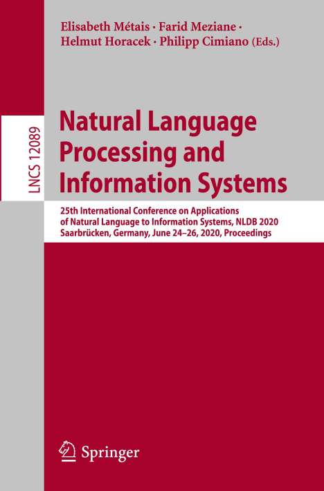 Natural Language Processing and Information Systems, Buch