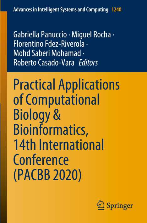 Practical Applications of Computational Biology &amp; Bioinformatics, 14th International Conference (PACBB 2020), Buch