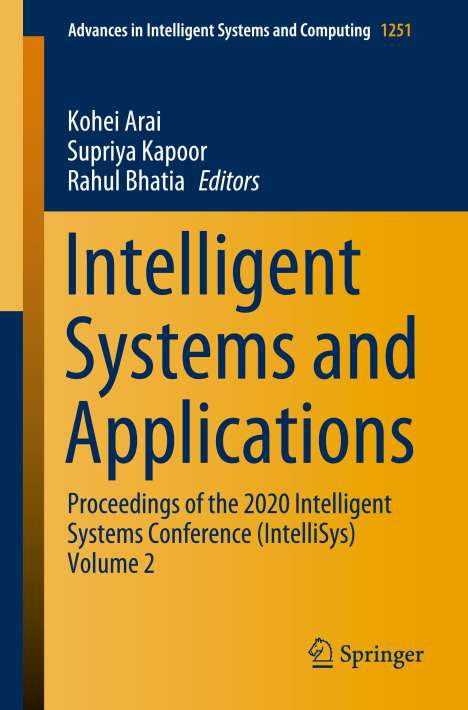 Intelligent Systems and Applications, Buch