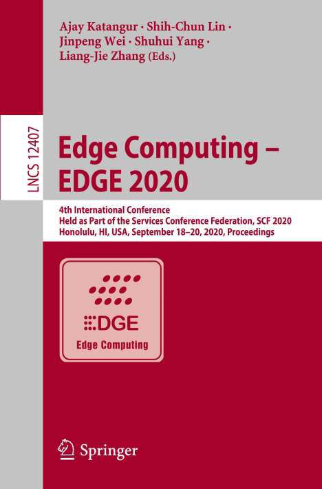 Edge Computing ¿ EDGE 2020, Buch