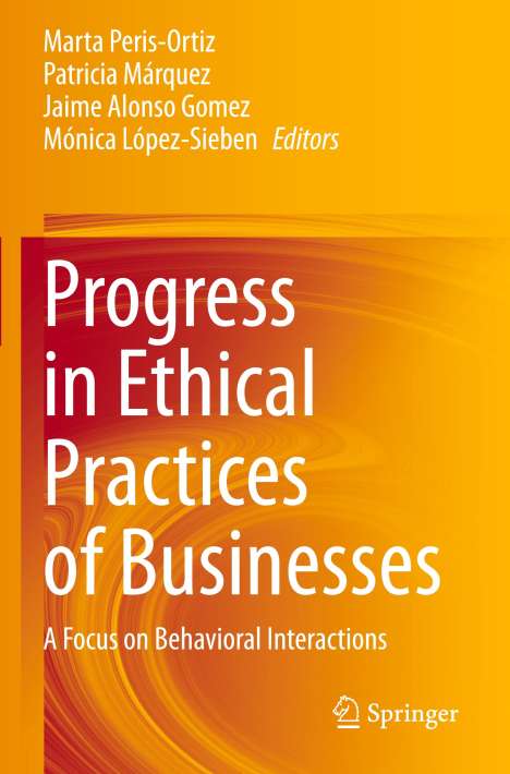 Progress in Ethical Practices of Businesses, Buch