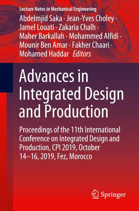 Advances in Integrated Design and Production, Buch
