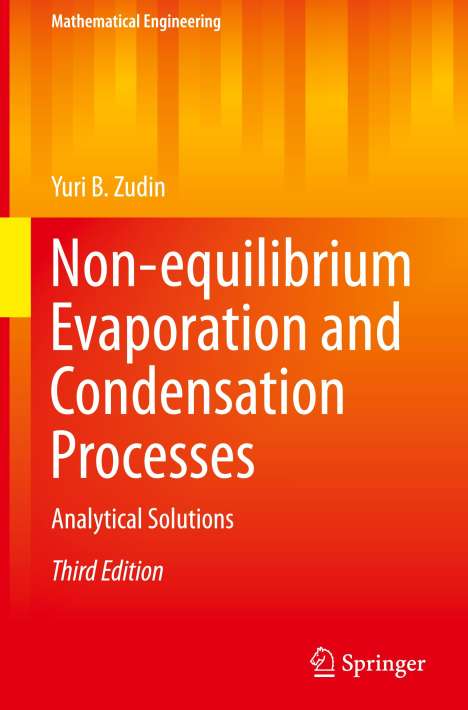 Yuri B. Zudin: Non-equilibrium Evaporation and Condensation Processes, Buch