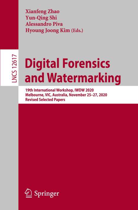 Digital Forensics and Watermarking, Buch