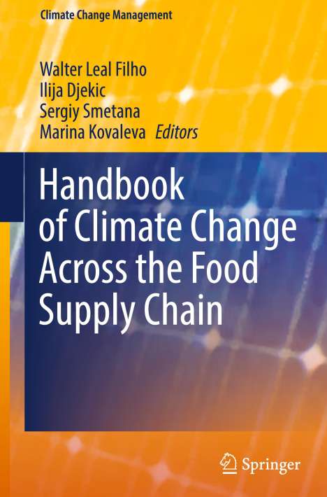 Handbook of Climate Change Across the Food Supply Chain, Buch