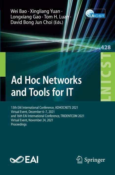 Ad Hoc Networks and Tools for IT, Buch
