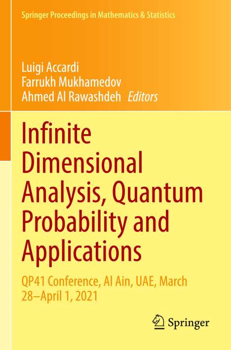 Infinite Dimensional Analysis, Quantum Probability and Applications, Buch