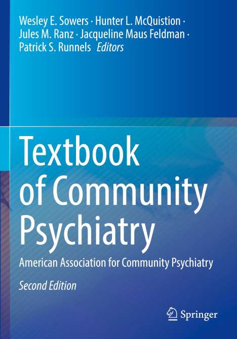 Textbook of Community Psychiatry, Buch