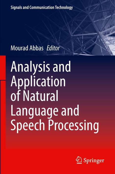 Analysis and Application of Natural Language and Speech Processing, Buch
