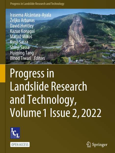 Progress in Landslide Research and Technology, Volume 1 Issue 2, 2022, Buch