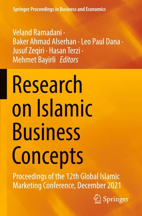 Research on Islamic Business Concepts, Buch