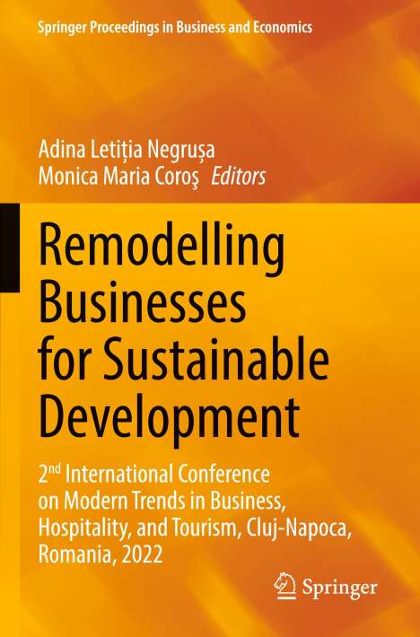 Remodelling Businesses for Sustainable Development, Buch