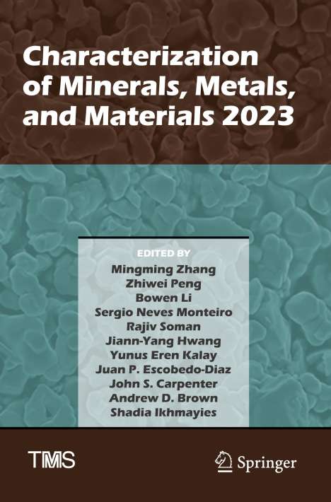 Characterization of Minerals, Metals, and Materials 2023, Buch