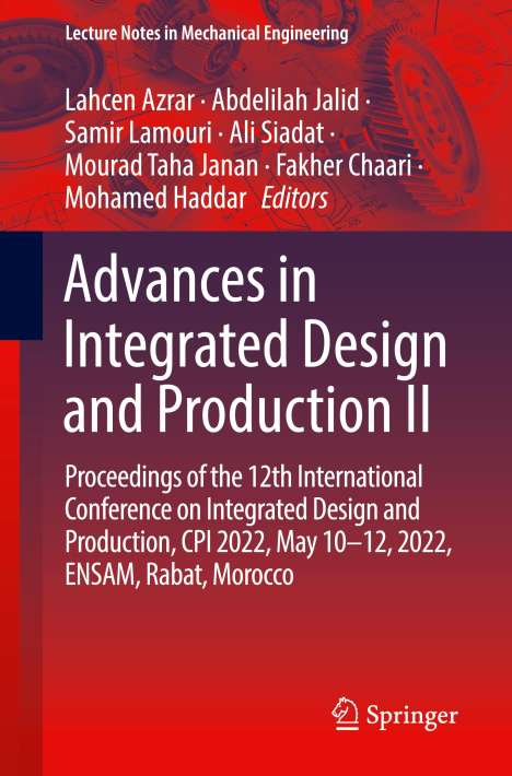 Advances in Integrated Design and Production II, Buch