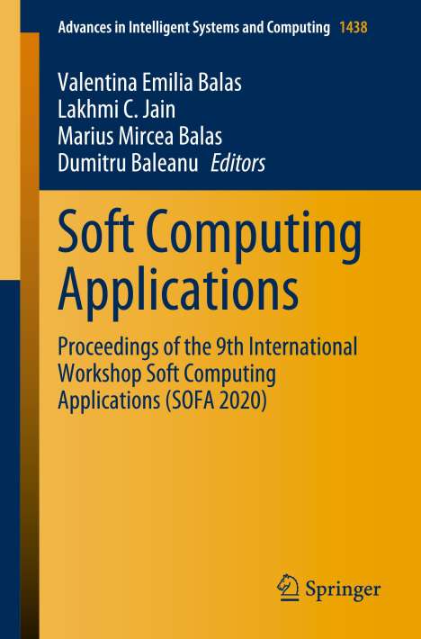 Soft Computing Applications, Buch