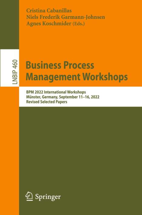 Business Process Management Workshops, Buch