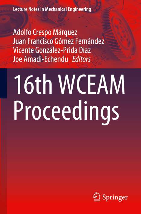 16th WCEAM Proceedings, Buch