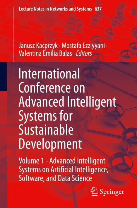 International Conference on Advanced Intelligent Systems for Sustainable Development, Buch