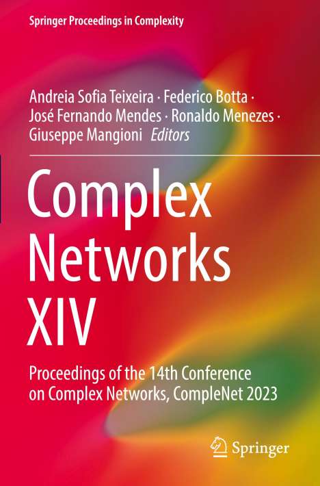 Complex Networks XIV, Buch