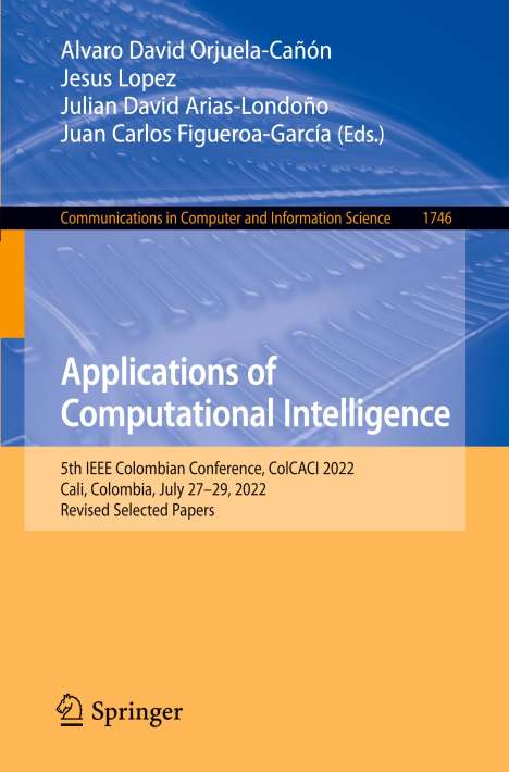 Applications of Computational Intelligence, Buch
