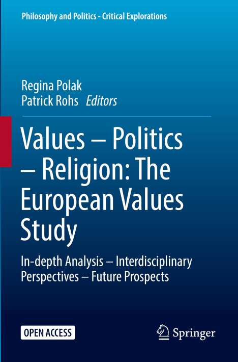 Values ¿ Politics ¿ Religion: The European Values Study, Buch