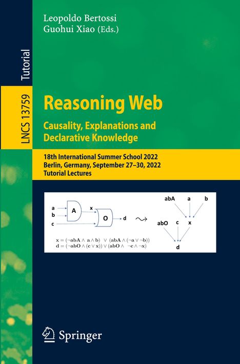Reasoning Web. Causality, Explanations and Declarative Knowledge, Buch