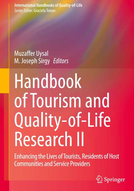 Handbook of Tourism and Quality-of-Life Research II, Buch