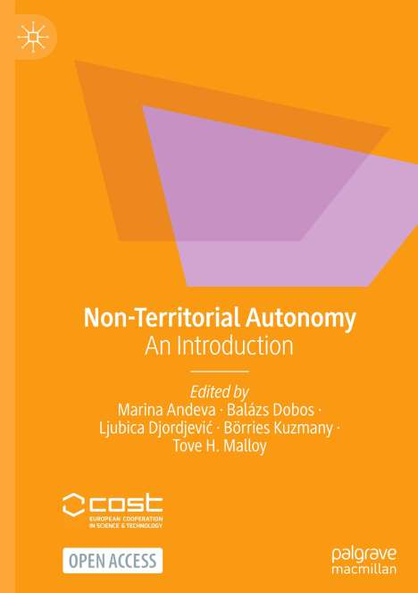 Non-Territorial Autonomy, Buch