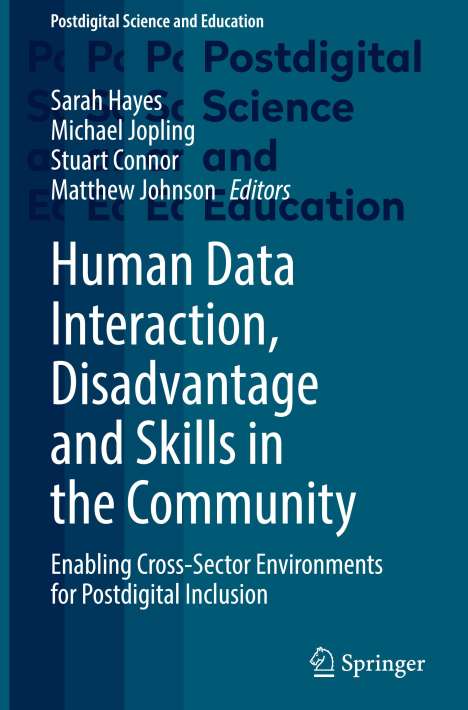 Human Data Interaction, Disadvantage and Skills in the Community, Buch