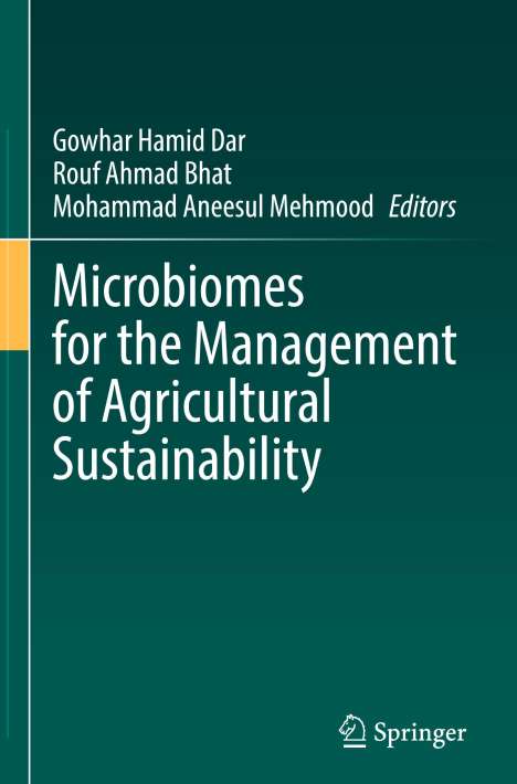 Microbiomes for the Management of Agricultural Sustainability, Buch